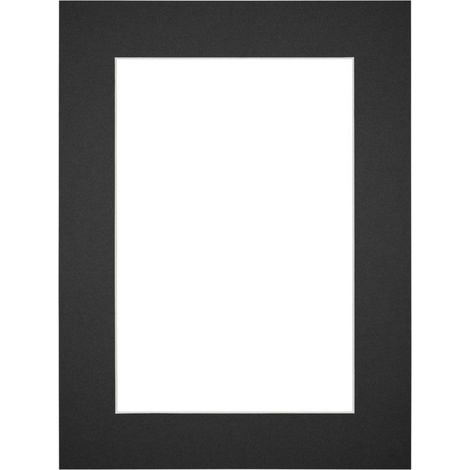 yd. - Cadre photo  - Noir - Carton 630 g/m2 - (1/4)