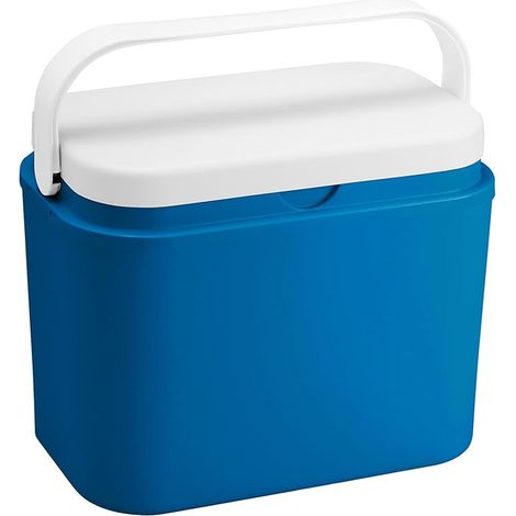 Glacière 10 L – Bleue – Compacte et portable – Isolation jusqu’à 6 heures – Idéale pour camping, pique-nique et voyages – Capacité 9 canettes (1/5)