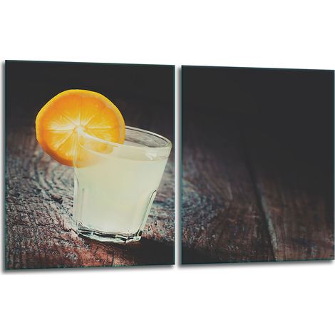 2 plaques de protection en verre pour poêle 40x52 bois (1/5)