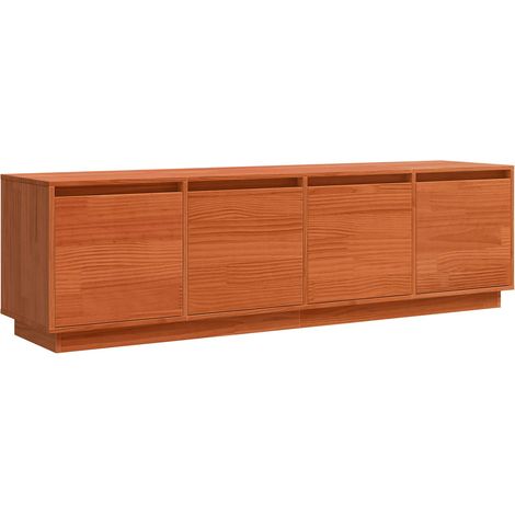 Maison Exclusive - Mobile TV Marrone 156 x 37 x 45 cm Legno multistrato