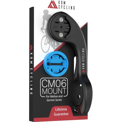 Soporte Garmin/Wahoo con GoPro - KOM Cycling CM06 Negro (1/4)