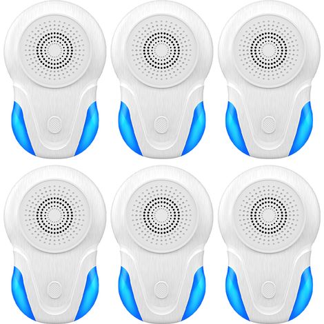 Répulsif anti-insectes à ultrasons, diffuseur anti-insectes à ultrasons, répulsif anti-insectes d'intérieur, convient aux insectes, cafards, souris, moustiques (1/5)