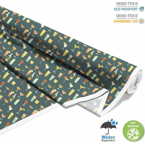 TESSUTI DECORATIVI PER ESTERNI OXFORD - Motivo Cocktail DX8753 (1/5)
