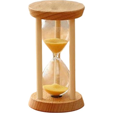 Sablier en Bois de 5 Minutes – Minuteur décoratif pour Cuisine (1/5)