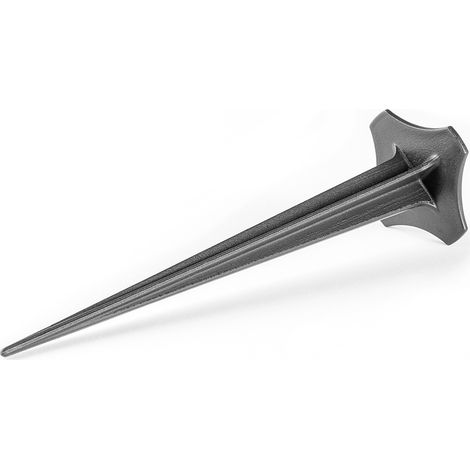 100 ERDANKER Bodenanker f. Unkrautvlies Bodengewebe ohne Widerhaken 17cm (1/4)