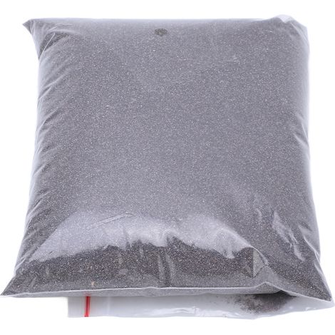 Poudre de sablage incisive à l'oxyde d'aluminium brun réutilisable pour le polissage et le meulage, 1 kg, grain 220 (1/5)