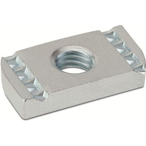 (M8) TUERCA GUIA PERFORADA(100U) - INDEX
