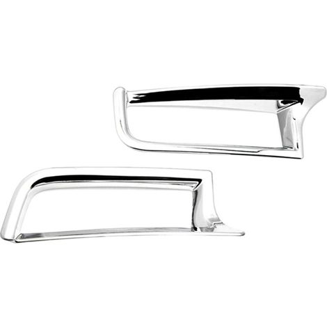 Silver material: Plastic car rear fog light frame trim, rear fog light cover, rear fog light frame decoration. Suitable for this product. (1/5)