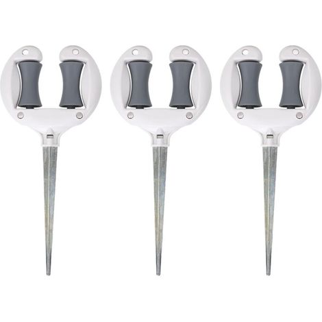 [JAMAIS UTILISÉ]Guides de Tuyau pour le Jardin, Positionnement de Tuyau D'eau, Guide de Tuyau de Pelouse, Support de Pointe, Piquets de Guidage de Tuyau D'arrosage, Accessoires de Tuyau