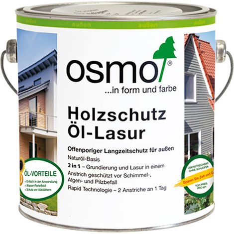 Osmo Holzschutz Öl-Lasur Farblos 0,75 l - 12100075 (1/2)