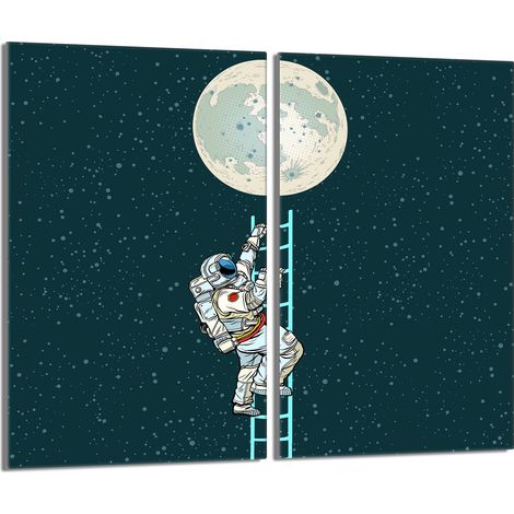 Placa protectora de vidrio para la estufa 2x30x52 Luna (1/5)