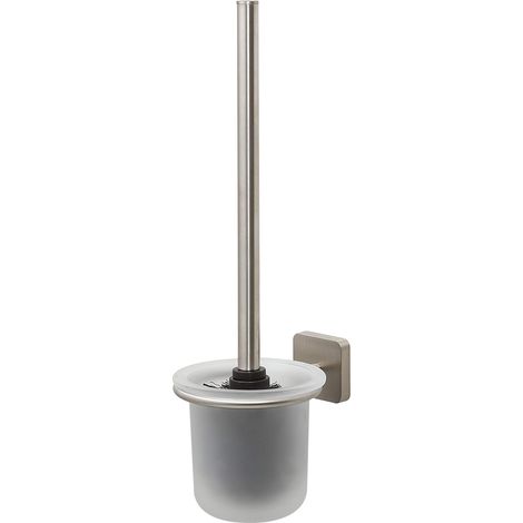 Porte-Brosse WC, Acier Inoxydable Brossé (1/5)