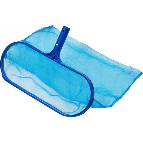 Accessori per piscina Retino skimmer con manico telescopico regolabile Rete a sacco profondo Superficie dell'acqua Da