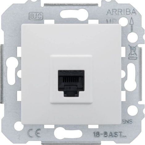 SIEMENS Prise RJ45 BLANC Siemens DELTA VIVA