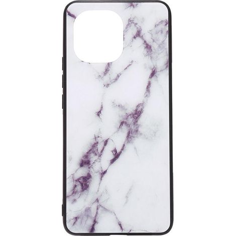 Coque arrière rigide pour Xiaomi Mi 11 - Motif marbre blanc - Étui de protection (1/4)