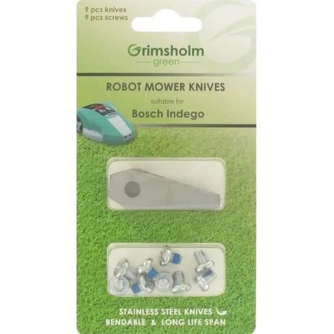 Hojas de repuesto Bosch pack 9 acero inoxidable flexible