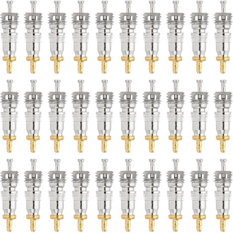 Goupille d'éjection du noyau de valve R22, outils de réparation de climatiseur, noyau de valve de tuyau de climatiseur. (1/5)
