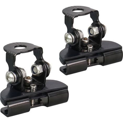 Staffe per barra luminosa a LED, staffe di montaggio per fari a LED, resistenti alla corrosione, morsetto in lega di alluminio per fari/targhe, per la maggior parte di auto e camion (1/4)