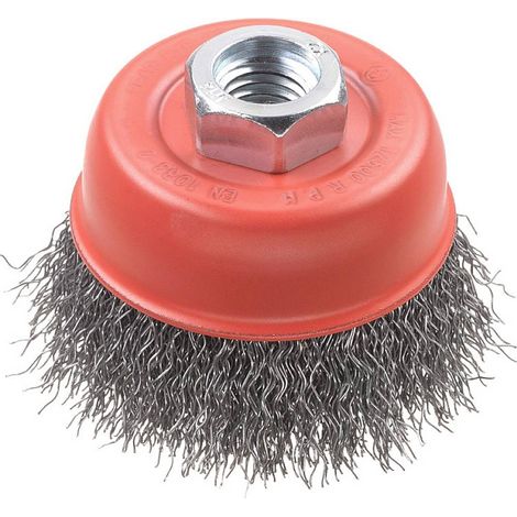 CEPILLO DENTAL KWB AGGRESSO-FLEX , ALAMBRE DE ACERO HSS ONDUL PARA USO CON AMOLADORAS ANGULARES 719136 1 PZA(S)