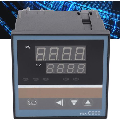 BERM@ 220V REX-C900FK02-MDA Temperaturregler, intelligenter und präziser Temperaturregler (1/5)