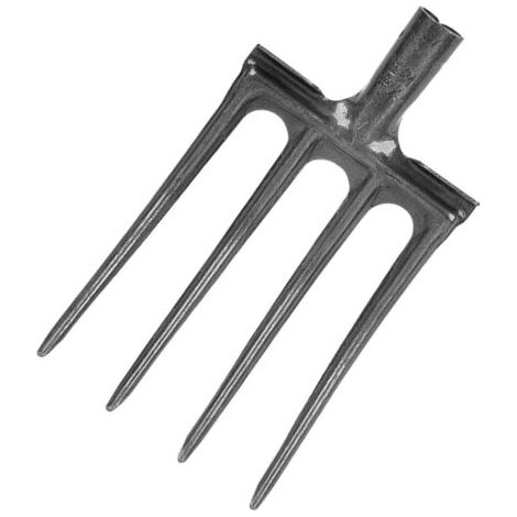 Creuser la Fourchette à Haute Résistance en Acier à Forte Force (4 Dents) (1/5)
