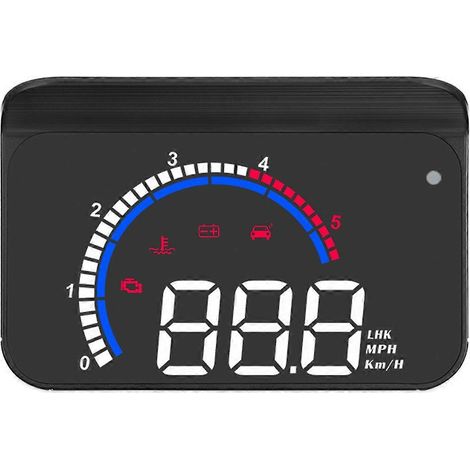 LED für Head-Up-Display OBD HUD Digitaler Tachometer Drehzahlmesser Temperaturmessung