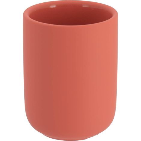 Becher aus steinzeug mit rubber-effekt 300 ml - terracotta - Tendance (1/2)