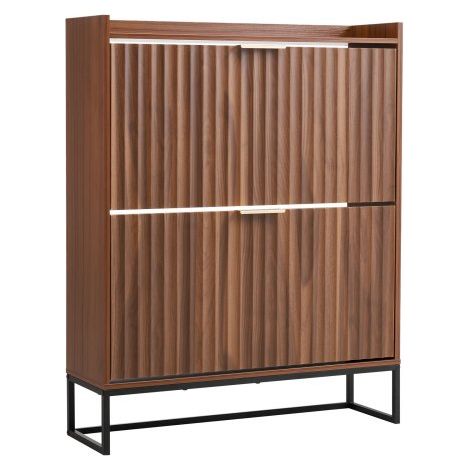 Meuble à chaussures avec 2 tiroirs rabattables armoire de (1/5)