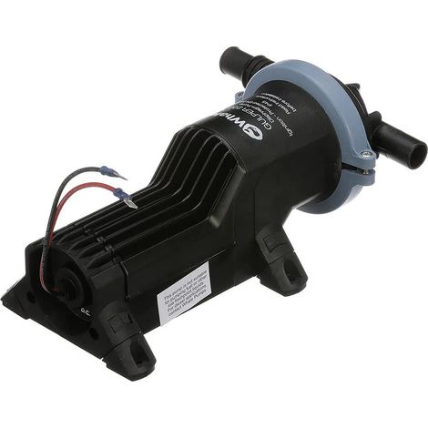 Pompe de vidange Whale gulper 220 14 litres par minute 12V DC (1/3)