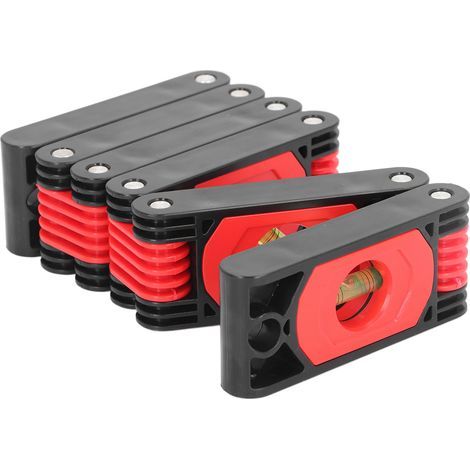 Folding 6-section 72cm magnetic level - Precise multi-angle measurement for carpentry and DIY (easy to transport) (1/5)