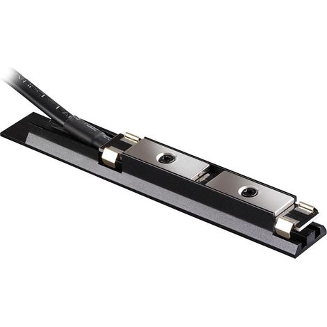 Ideal Lux Stick Connettore Alimentazione 1 luce dimmerabile nero metallo