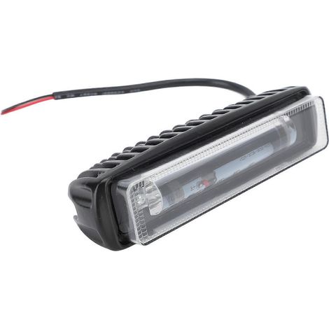 Feu de sécurité à LED pour chariots élévateurs, rouge, en alliage d'aluminium, 12 à 80 V CC, feu latéral pour entrepôts et chantiers de construction.