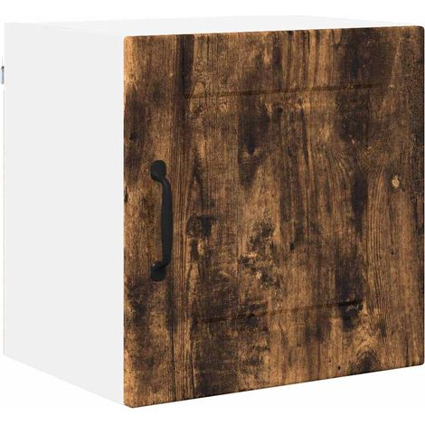 Meuble mural de cuisine,Armoire de cuisine avec étagère Chêne fumé 40 x 31 x 40 cm CFW65782 (1/5)