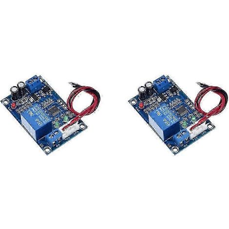 2 contrôleurs de niveau d'eau AC/DC 12V XH-M203, contrôleur de niveau d'eau automatique, interrupteur de niveau d'eau L (1/5)