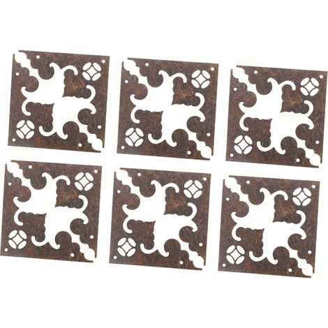 24 protège-coins décoratifs, 58 mm, fer, pour décoration (1/5)