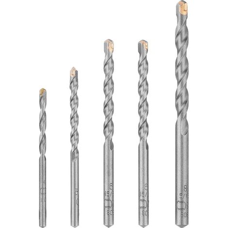260925C095 5 Embouts de vissage et de Douilles Coffret de forets (béton, Accessoires pour perceuse à Percussion) (1/5)