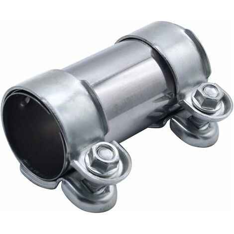 Abrazadera universal para tubo de escape doble abrazadera Ø 50 x 125 mm (1/5)