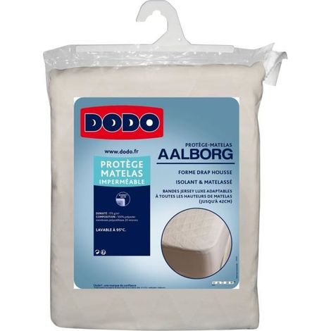 DODO Protege matelas Aalborg - Matelasse et impermeable - 160x200 cm