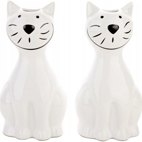 Maximex Humidificadores de aire en forma de gato blanco lote de 2