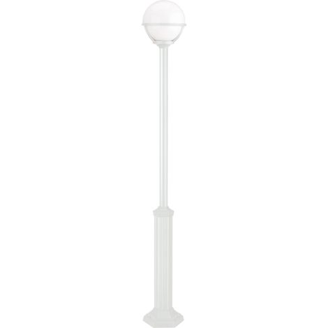 Columna clásica CLIC-CLAC GLOBO with base IP44 E27 42W 1820mm Blanco
