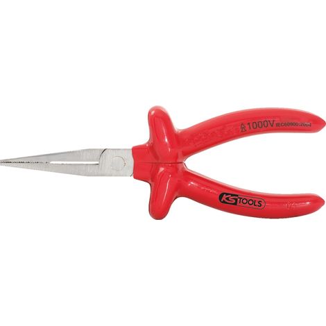 KS Tools 1000V Langbeck-Flachzange, 160mm - 117.1299 (1/3)