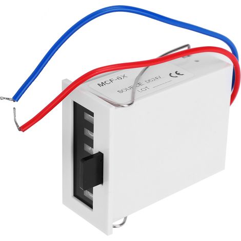 Compteur numérique MCF-6X 0-999999, 24V DC, pour applications industrielles, compteur électromagnétique haute précision (1/5)
