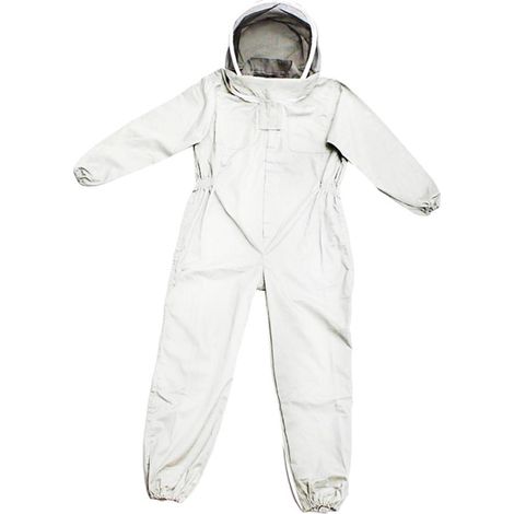 Apiculteur Apiculture Costume Veste Sécurité Voile Chapeau Équipement Corporel Capuche 2XL (1/5)