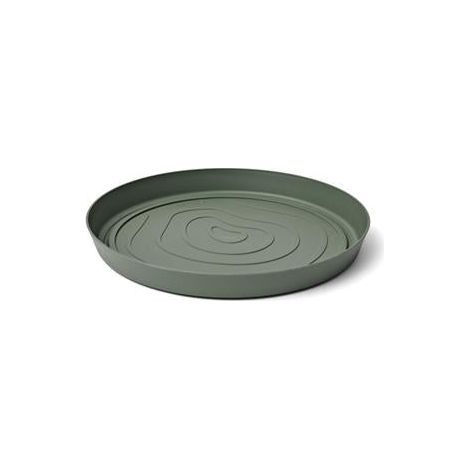 TeraPlast Sottovaso Orma Saucer 33 Forest Verde Plastica Riciclata