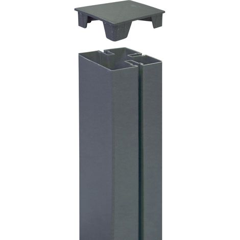 TAP ALUPOST - 2er-Set Kappen für ALUPOST - Anthrazit NORTENE