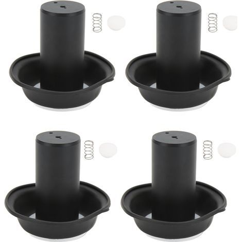 Kit de reemplazo de diafragma de vacío del carburador, 4 juegos de pistones para Vmax 1200 VMX1200 1985 – 2007 (1/5)