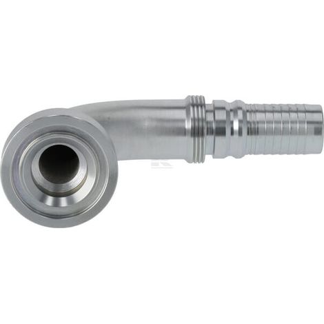 Racor de prensado 4SH-DN25 con brida SAE 酶54,0 mm a 90掳 ALFAGOMMA SFSCH252090G2 (1/3)