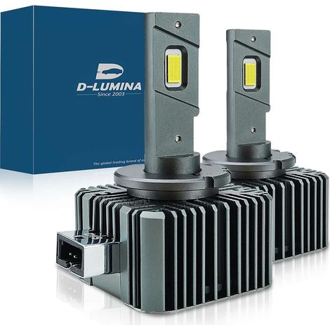 Kit Full Led Ultra Mini D1S D1R 70W 6000K 13000 Lumen 4 Volte Piu Luminoso Rispetto Xenon (1/3)