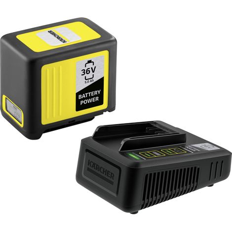Kärcher Home & Garden 2.445-065.0 Starter Kit Battery Power 36/50 Werkzeug-Akku und Ladegerät 36 V