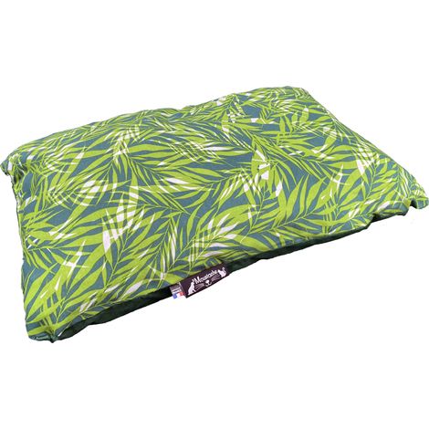 Maxi coussin pour chien feuilles de bambou 110x65 cm (1/3)